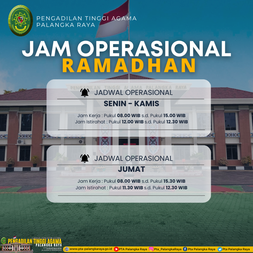 Jam Operasional Ramadan 1