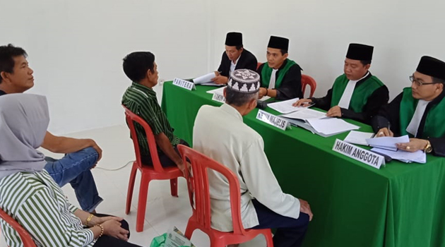 PA Buntok melaksanakan Verifikasi Itsbat Nikah di Bangkuang