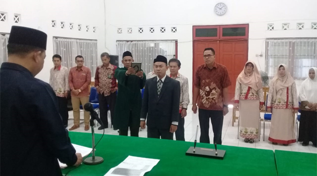 PENGAMBILAN SUMPAH DAN PELANTIKAN JABATAN PRANATA KOMPUTER PA BUNTOK