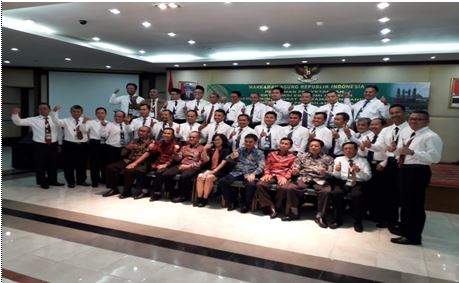 Hakim PA Pulang Pisau Ikuti Pelatihan Penyetaraan Sertifikasi Ekonomi Syariah