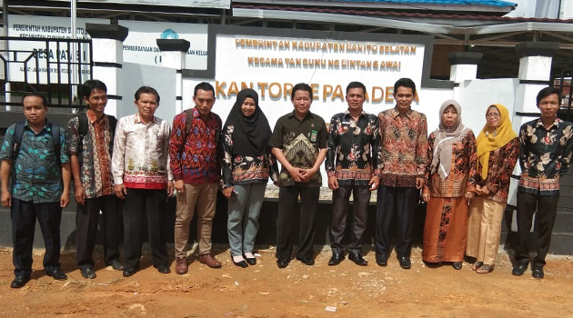 PA Buntok Mengadakan Sidang di Luar Gedung Pengadilan  di Desa Patas I, Kecamatan Gunung Bintang Awai