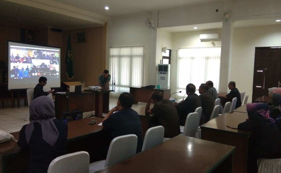 PTA Kalimantan Tengah Gelar Teleconference dengan PA se Kalimantan Tengah.