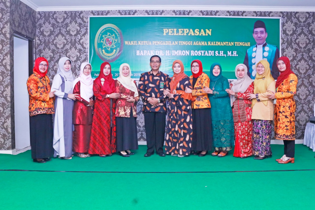 Pelepasan Wakil Ketua Pengadilan Tinggi Agama Kalimantan Tengah