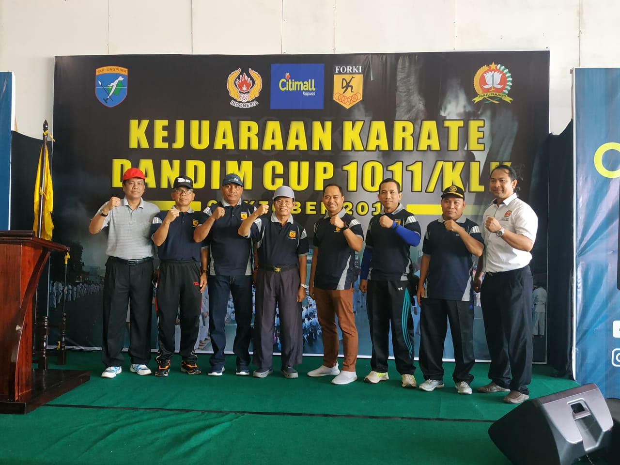 Sekretaris PA Kuala Kapuas Hadiri Pembukaan Turnamen Karate Dandim Cup Tahun 2019