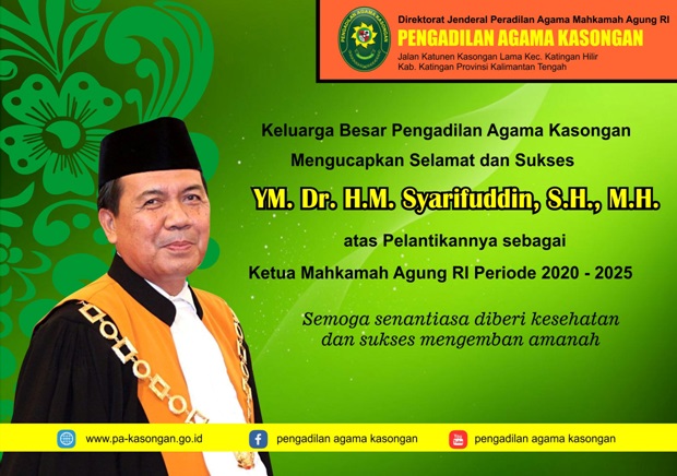 Selamat atas Pelantikan KMA yang Baru