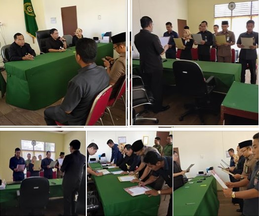 Seluruh ASN PA Kasongan Berikrar Untuk Melaksanakan Fakta Integritas