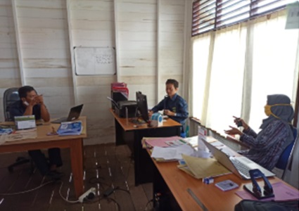 Tim Kesekretariatan Pengadilan Agama Kasongan Gelar Rapat Koordinasi Rutin