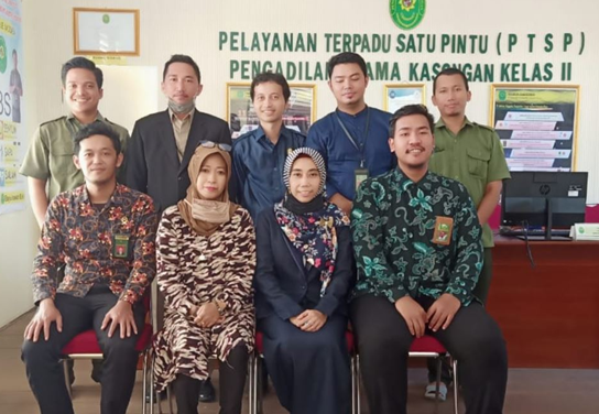 KUNJUNGAN EKS-SEKRETARIS PA SAMPIT KE PA KASONGAN