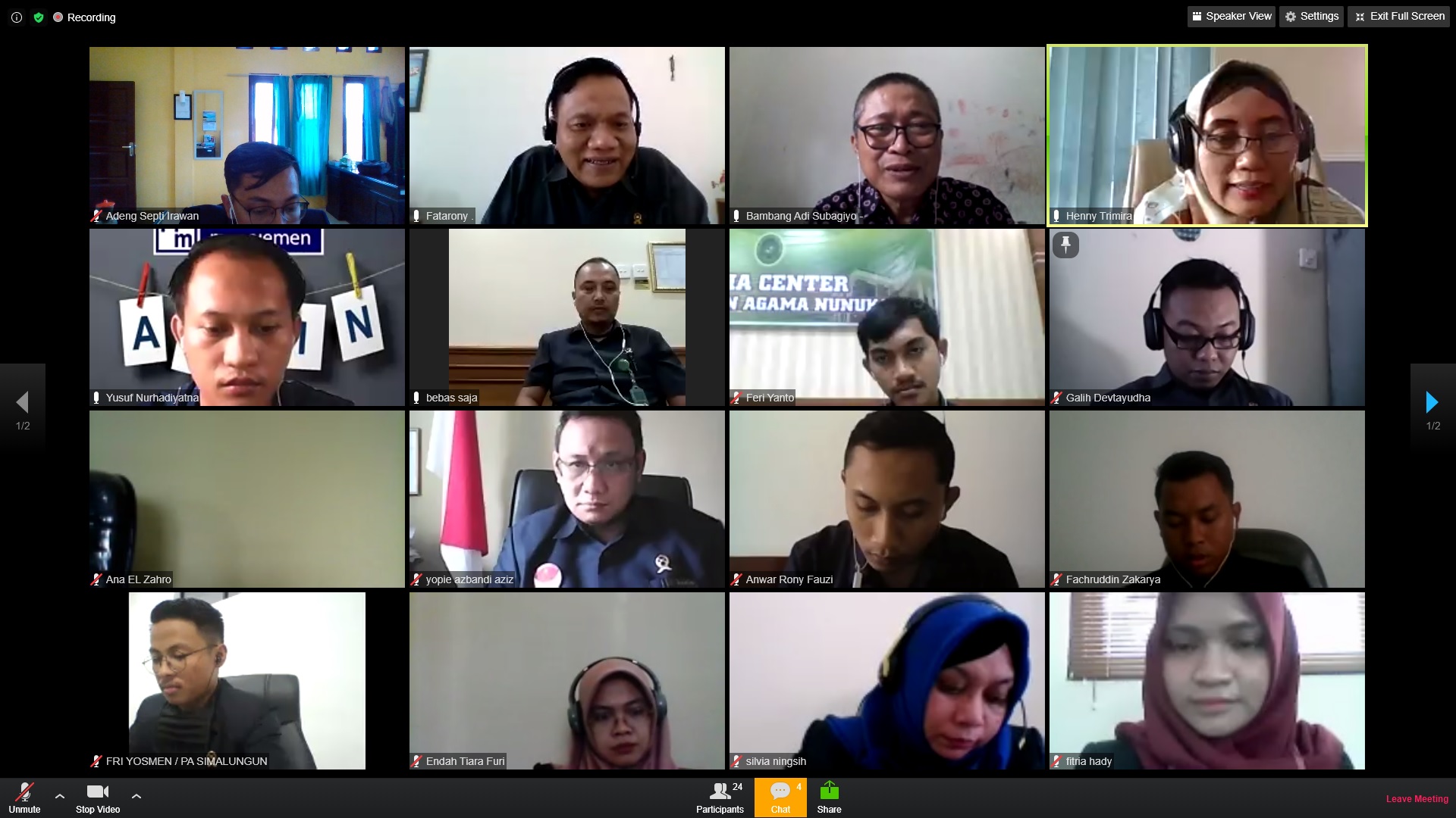 Screen Webinar