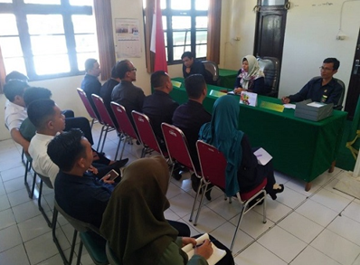 Pelaksanaan Opening Meeting Assesmen Internal di PA Pulang Pisau Tahun 2020