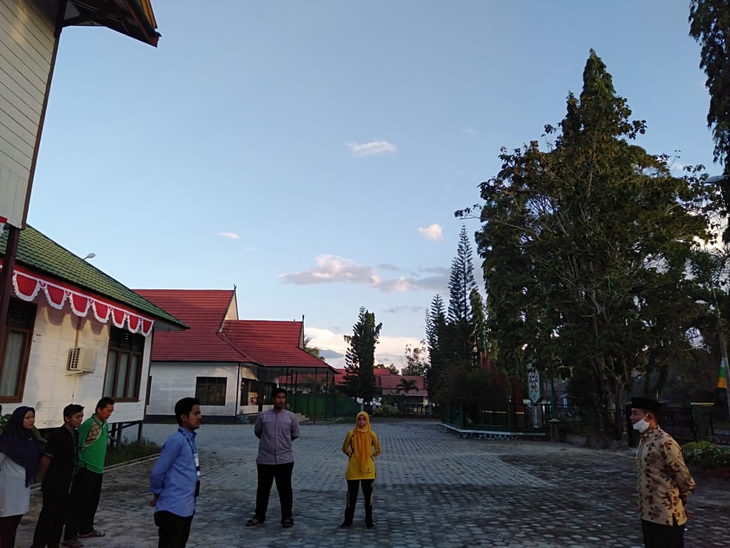 PA Kasongan Laksanakan Apel Jumat Sore di Era New Normal