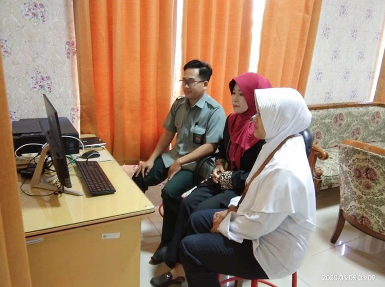 Bagian Kesekretariatan PA Kuala Kapuas Mengikuti Bimtek RKA-KL Tahun Anggaran 2021 Secara Virtual