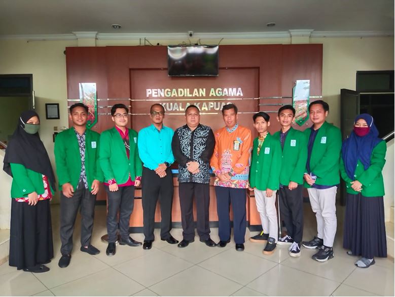 Pelepasan Mahasiswa Magang UIN Antasari Banjarmasin  Di Pengadilan Agama Kuala Kapuas