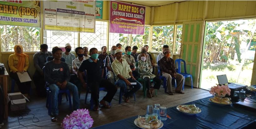 Verifikasi Data Sidang Itsbat Nikah di Desa Teluk Mampun,  Kecamatan Dusun Selatan, Kabuaten Barito Selatan
