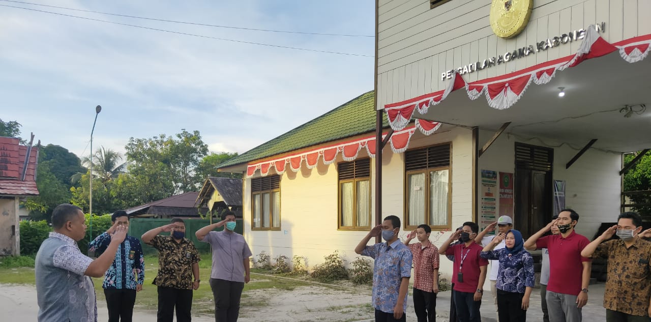 PA Kasongan Adakan Kegiatan Rutin Apel Jumat Sore