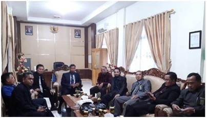 Panitera PA Pulang Pisau Hadiri Rapat Pembinaan Panitera di Pengadilan Tinggi Agama Palangka Raya
