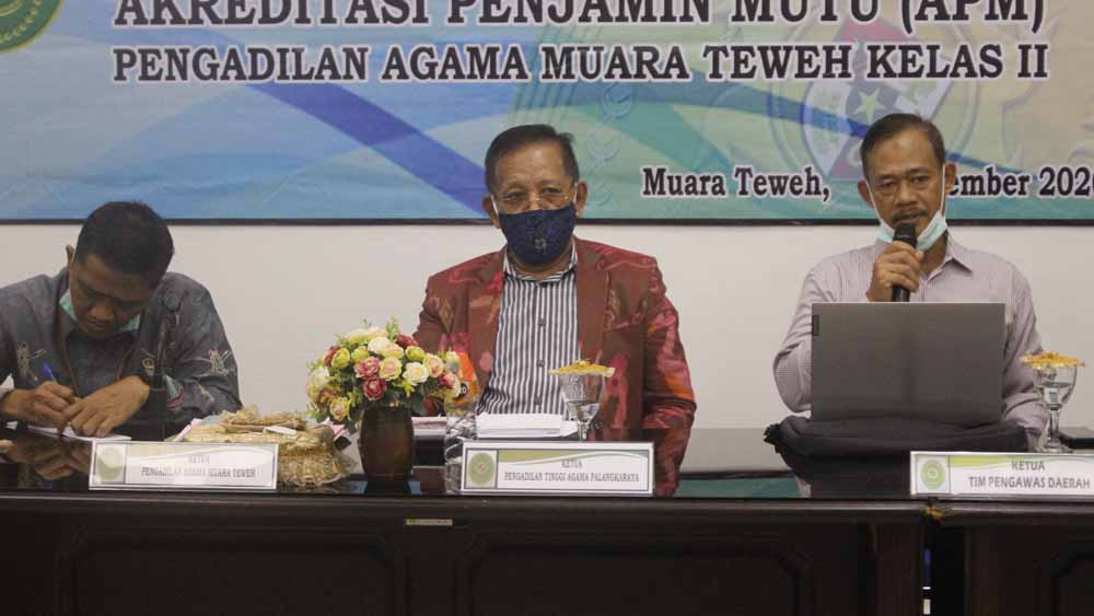 Pembinaan dan Ekpose Hasil Pengawasan, Serta Assesman Survailen III di PA Muara Teweh