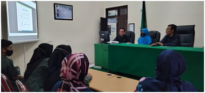 Hakim PA Pulang Pisau Sosialisasikan Hasil pelatihan Online Ketahanan Pribadi