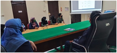 Hakim PA Pulang Pisau Sosialisasikan Hasil Pelatihan Online Design Thinking For Innovation