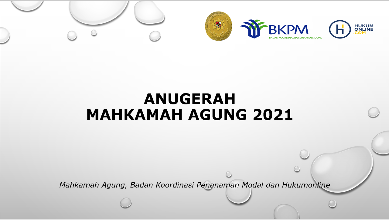 WOW …. ECOURT PA TAMIANG LAYANG MASUK NOMINASI ANUGRAH MAHKAMAH AGUNG RI TAHUN 2021