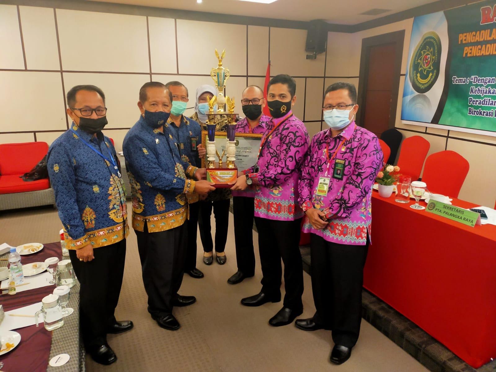 Penilaian Kinerja Pengadilan Agama di Wilayah Pengadilan Tinggi Agama Palangka Raya Tahun 2020
