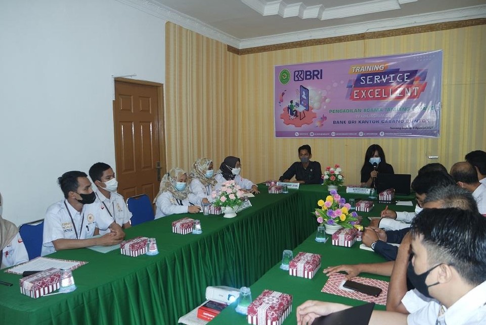Tingkatkan Performa Pengadilan Agama Tamiyang Layang Gandeng BRI