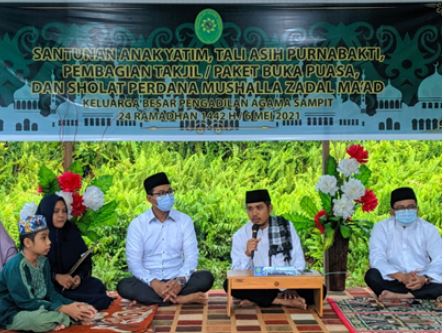 164. CERAMAH KETUA PENGADILAN AGAMA SAMPIT YANG MENGOCOK PERUT