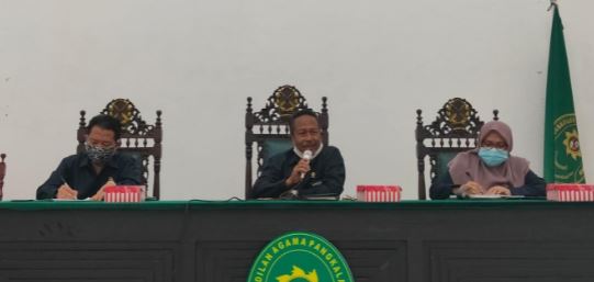 Rapat koordinasi Awal Tahun 2021 Pada Pengadilan Agama Pangkalan Bun