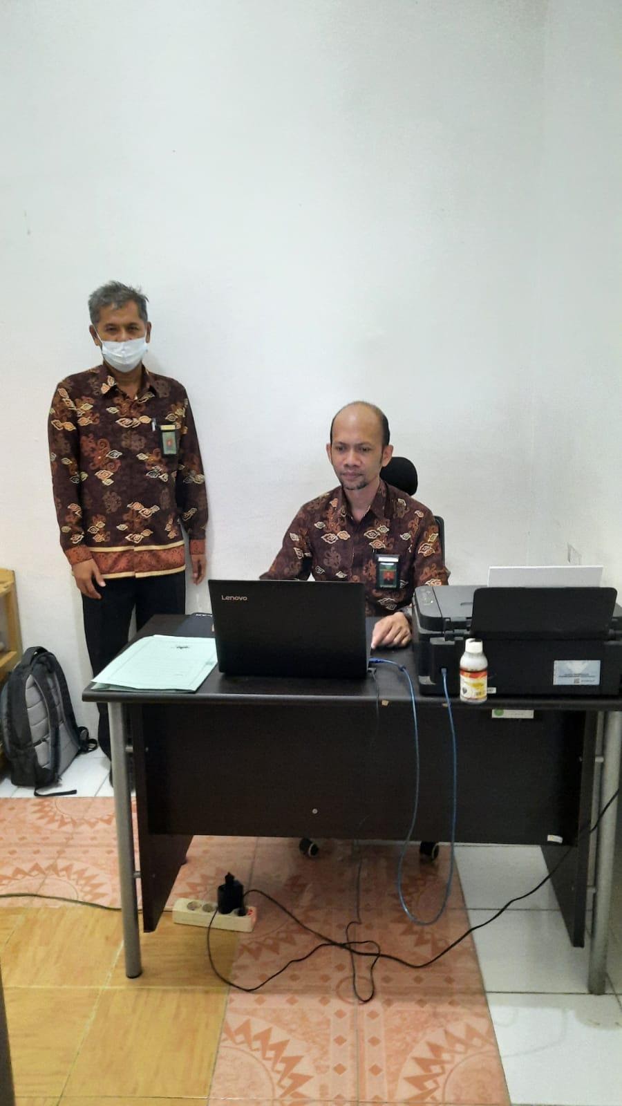 PANITERA MUDA PERMOHONAN PENGADILAN AGAMA TAMIYANG LAYANG LULUS UJIAN DINAS ELEKTRONIK