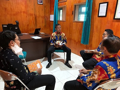 Rapat Baperjakat Pengadilan Agama Sukamara Periode Bulan Oktober 2021