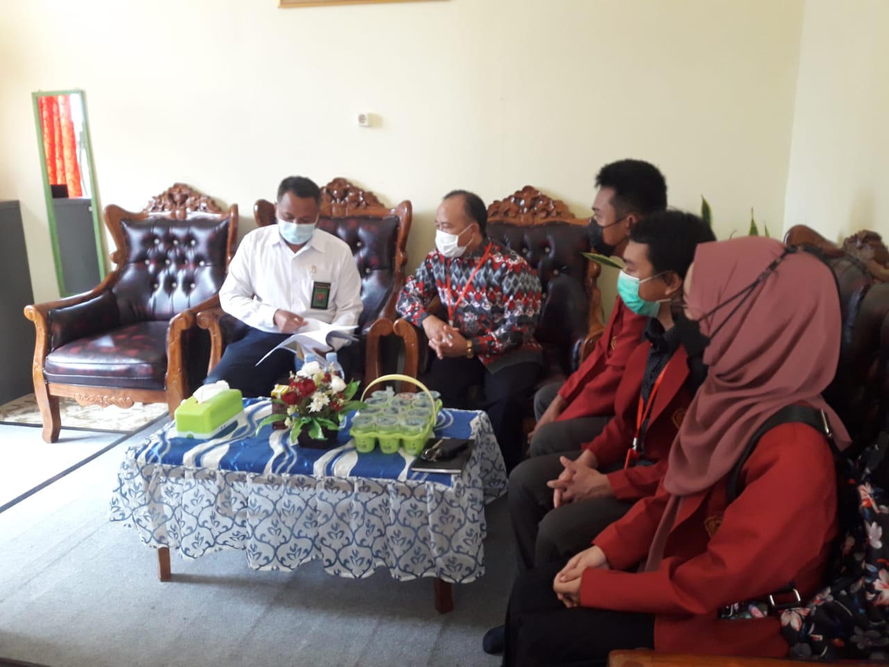 PA Kasongan Menerima Rombongan Mahasiswa Magang dari Universitas Muhammadiyah Palangka Raya