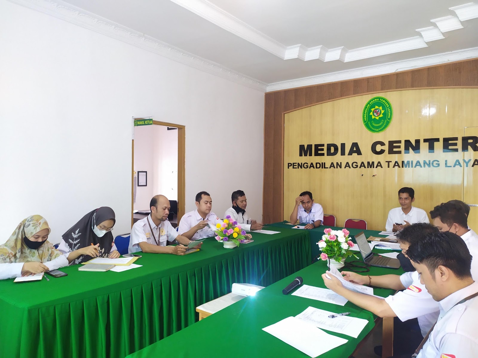 Pengadilan Agama Tamiang Layang Adakan Rapat Pembahasan Penyusunan Anggaran Dipa 01 dan 04  serta Penyusunan Program Kerja Tahun 2022