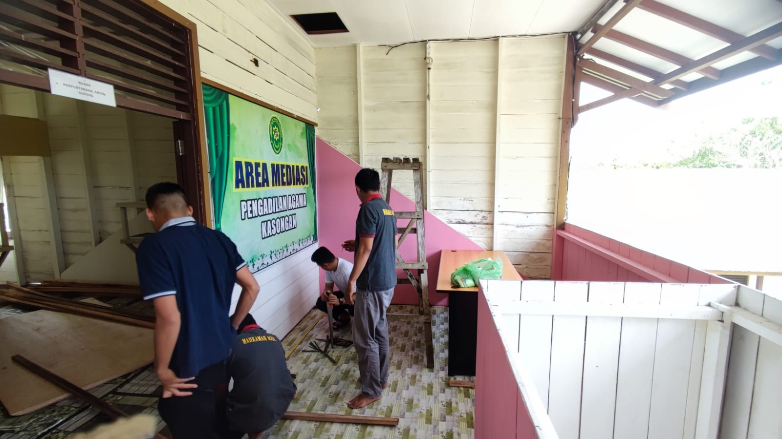 Dukung Program Kerja Badilag, Pengadilan Agama Kasongan Optimalisasi Ruang Mediasi