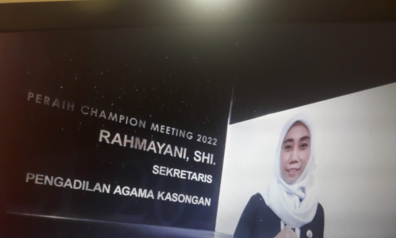 Sekretaris PA Kasongan Mengikuti Acara Champion Meeting di Bali
