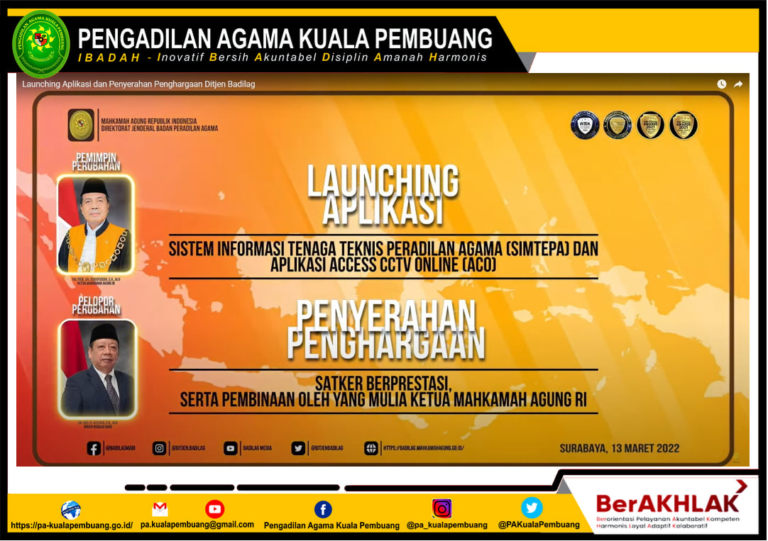 rakor badilag 1