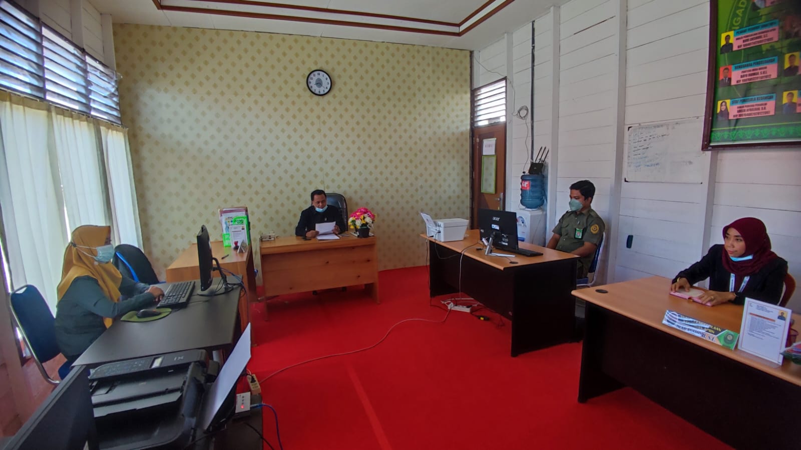 Membanggakan, 2 Orang Aparatur Terbaik Pengadilan Agama Kasongan Lulus Tes Seleksi Calon Panitera Pengganti
