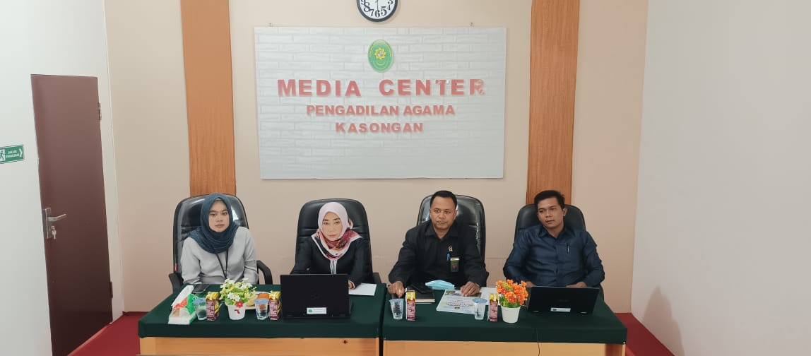 Pengadilan Agama Kasongan Mengikuti Rapat Koordinasi Pembangunan Gedung Kantor Secara Virtual