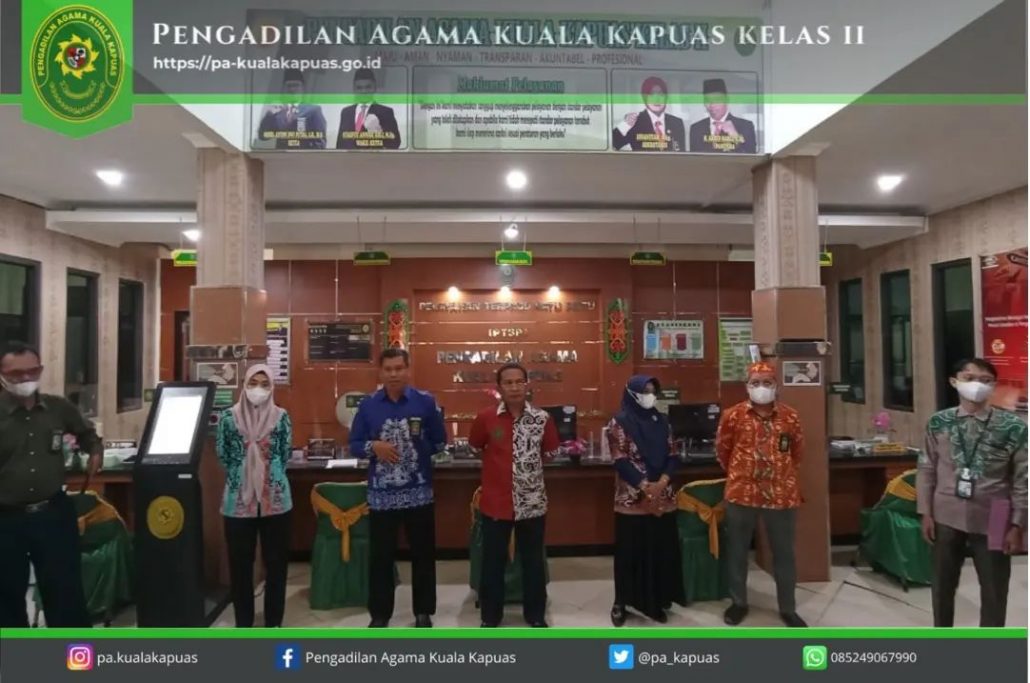 152. Morning Briefing Petugas PTSP dan Posbakum Pengadilan Agama Kuala Kapuas