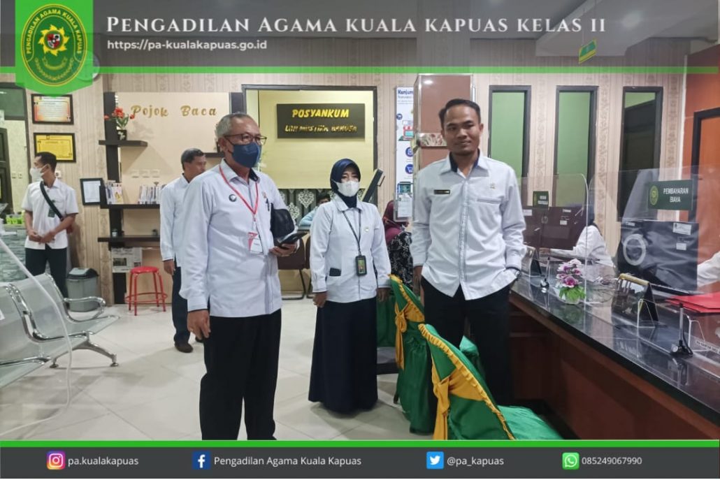162. Tim Pengawas Daerah PTA Palangka Raya Melaksanakan Binwas di Pengadilan Agama Kuala Kapuas