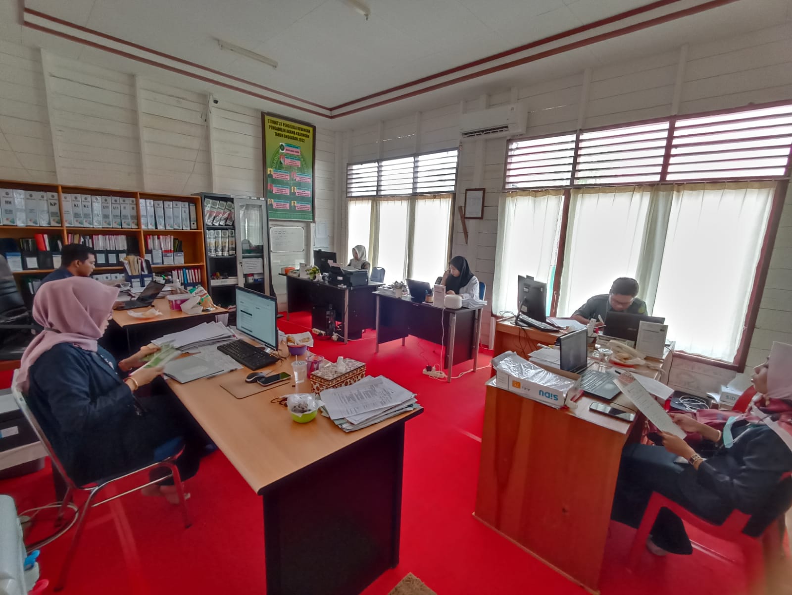 Tindak Lanjuti Arahan Ketua PA, Tim Kesekretariatan Adakan Rapat Evaluasi