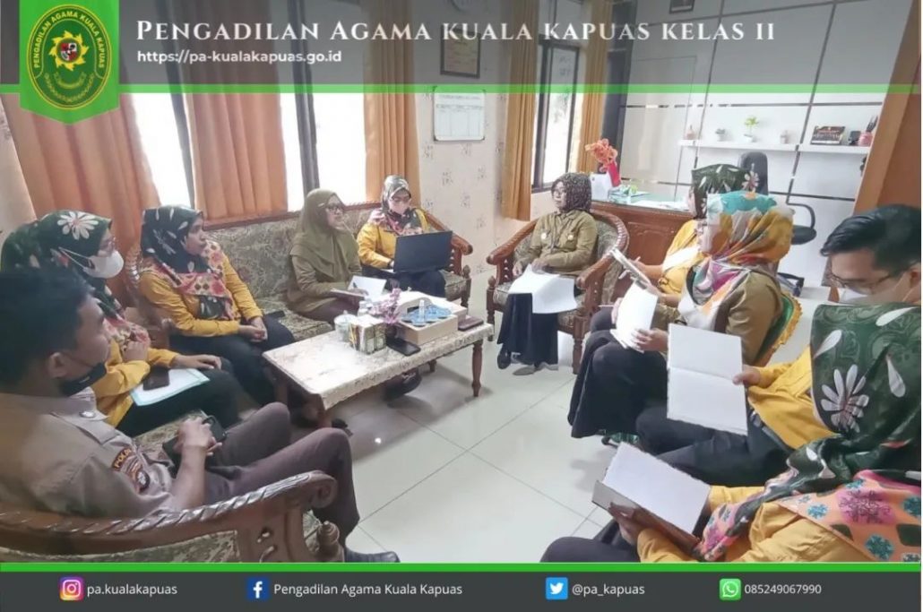 163. Tindak Lanjuti Hasil Temuan, Bagian Kesekretariatan PA Kuala Kapuas Gerak Cepat