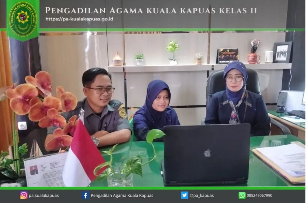 169. Bagian Kesekretariatan PA Kuala Kapuas Mengikuti Bimbingan Teknis Perencanaan dan Keuangan DIPA 005.04 Tahun 2022