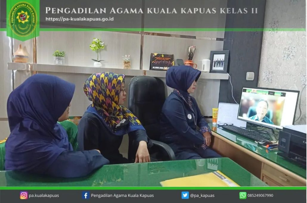 155. Sekretaris PA Kuala Kapuas Mengikuti Kegiatan Sosialisasi Petunjuk Teknis Penyusunan RKA-K/L TA 2023