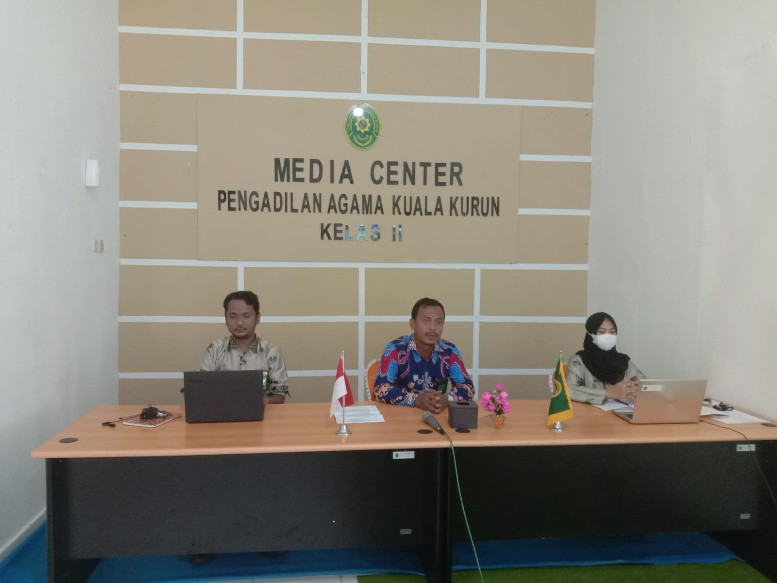 SEKRETARIS DAN STAF UMUM KEUANGAN PA KUALA KURUN  IKUTI EUT SAKTI DENGAN KPPN TERKAIT MIGRASI SALDO AWAL TAHUN 2022