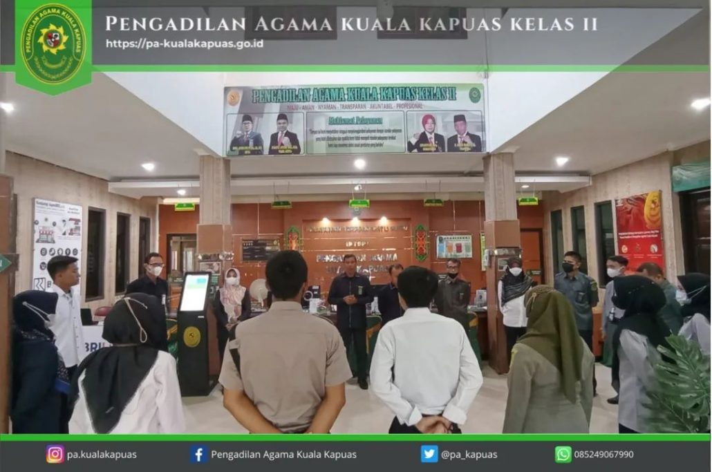 180. Morning Briefing Petugas PTSP dan Posbakum Pengadilan Agama Kuala Kapuas