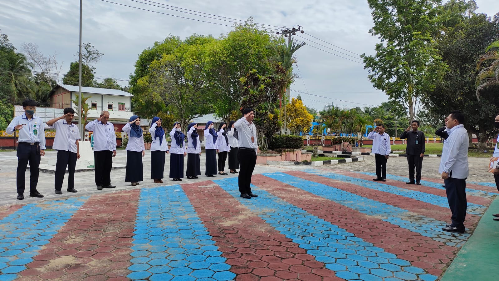 Giat Apel Senin Pagi Di Pengadilan Agama Buntok, 10 Juli 2022