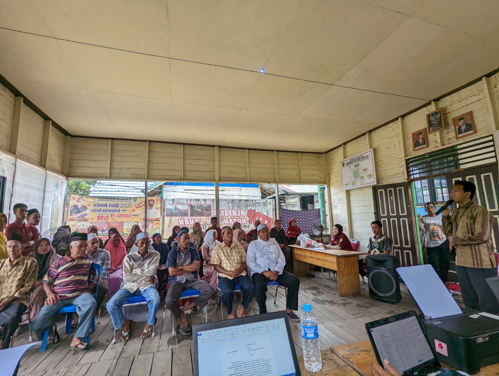 Pengadilan Agama Buntok Melaksanakan Kegiatan PTSP Luar Gedung Di Desa Batilap, Kabupaten Barito Selatan