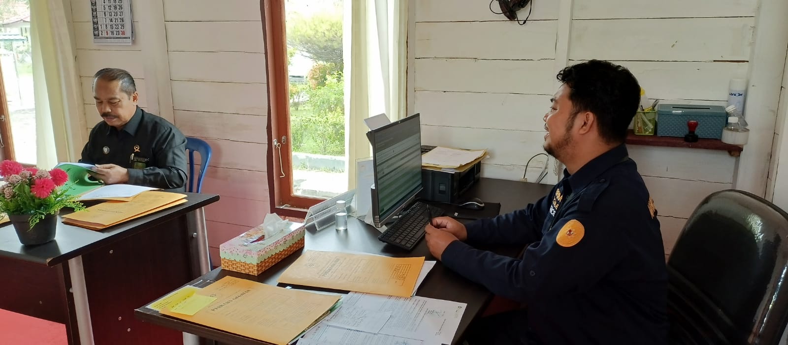 Monitoring Hasil Tindaklanjut Pemeriksaan Hatibinwasda, Ketua PTA Palangka Raya Turun Langsung ke Pengadilan Agama Kasongan