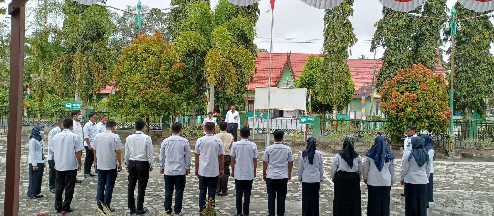 Apel Senin Pagi, Ketua PA Kasongan : Terima Kasih Atas Kerjasamanya
