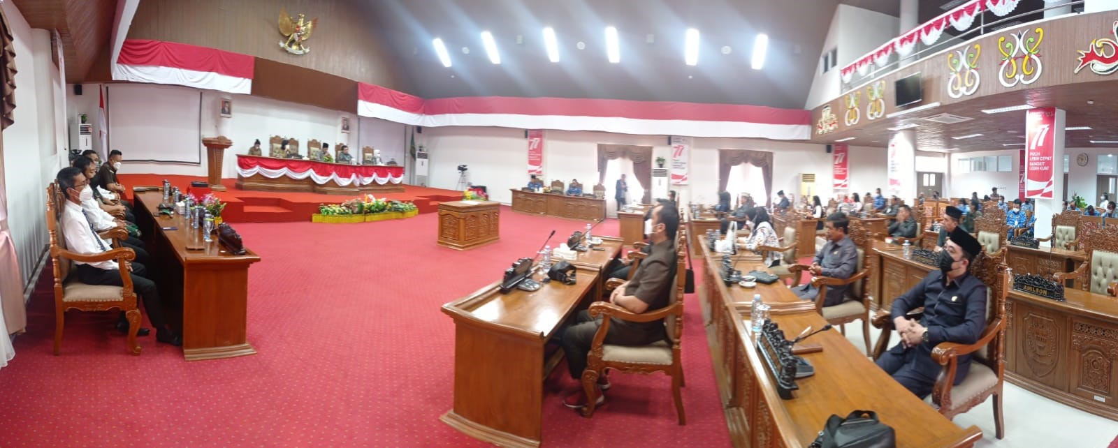 Ketua Pengadilan Agama Pulang Pisau hadiri Rapat Paripurna DPRD Kabupaten Pulang Pisau